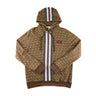 The front of the Burberry TB Monogram Hoodie.