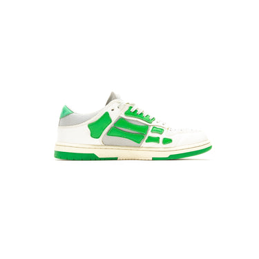 The left of the Amiri Skel Top Green Sneaker Trainers.
