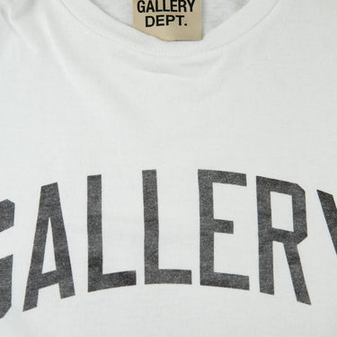 The logo of the Gallery Dept. Art Dept. White T shirt.