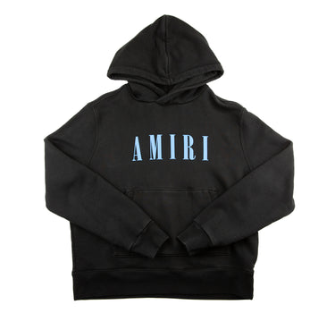 The front of the Amiri Core Logo Black Hoodie.
