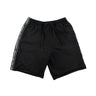 The front of the Burberry Cotton Black Shorts.