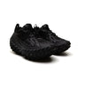 The front of the Balenciaga All Black Bouncer Sneaker.