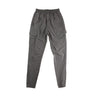 The front of the Represent Grey Cargo Trousers.