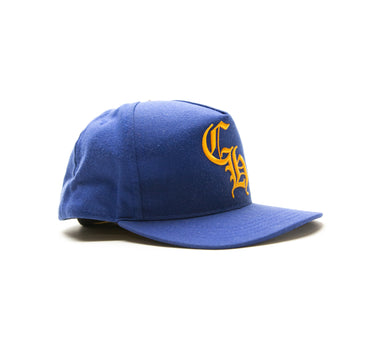 The right of the Chrome Hearts Blue Trucker Hat.