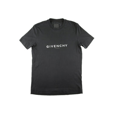 The front of the Givenchy Logo Black T Shirt.