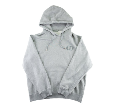 The front of the Dior CD Icon Grey Hoodie.