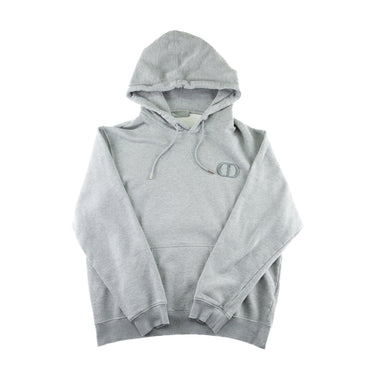 The front of the Dior CD Icon Grey Hoodie.