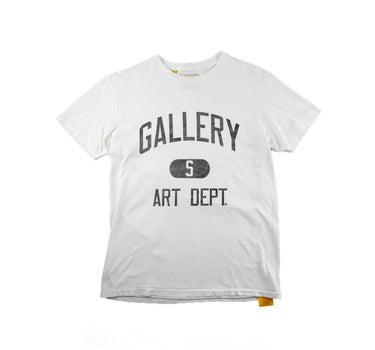 The front of the Gallery Dept. Art Dept. White T shirt.